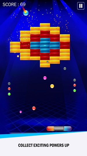 Brick Breaker - Best free arcade addictive brick breaking ga(圖2)-速報App