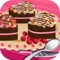 Brownie Hearts With Raspberry—— Castle Food Making&Western Recipe