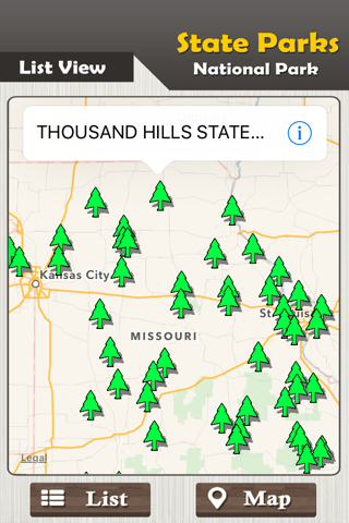 Missouri State Parks & National Park Guide screenshot 2