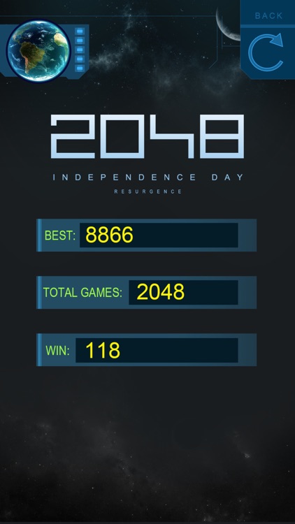 2048 Independence Day：Resurgence - 2016 fantastic blocken number tap game screenshot-3