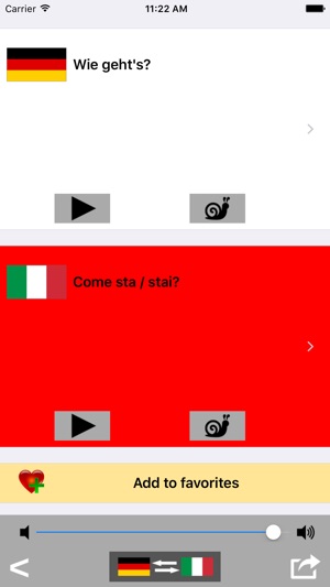 German / Italian Talking Phrasebook Translator Dictionary - (圖3)-速報App