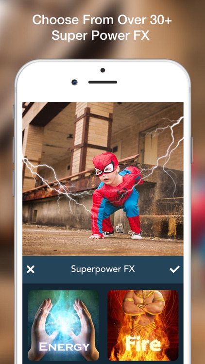 Super Power FX - Superhero Effects Video Editor to Make Action Movie FX for Instagram