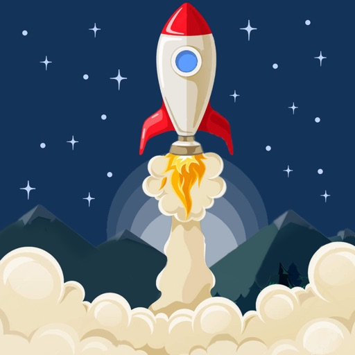 Space Rocket Simulator Icon