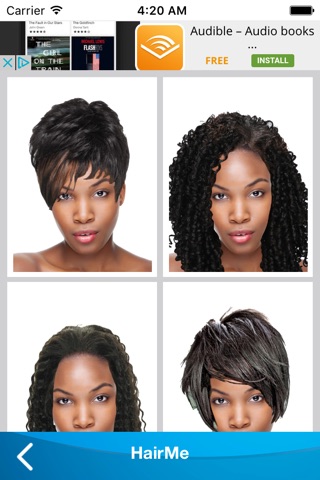 HairMe: Try on hairstyles designed for black women screenshot 2