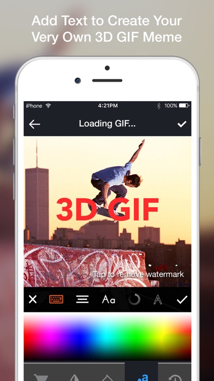 3D GIF - Video GIF Maker to Convert GIF to Video to Post GIFs for