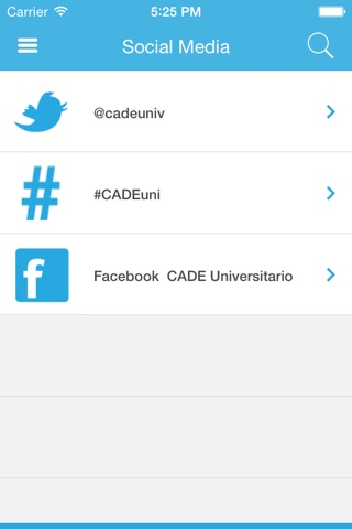 CADE Universitario 2015 screenshot 3