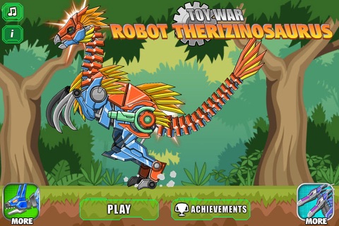 Toy War Robot Therizinosaurus screenshot 3