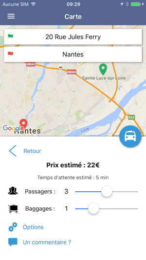 Taxi Nantes(圖3)-速報App