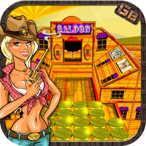 Coin Dozer Wild West - Texas Party Casino icon