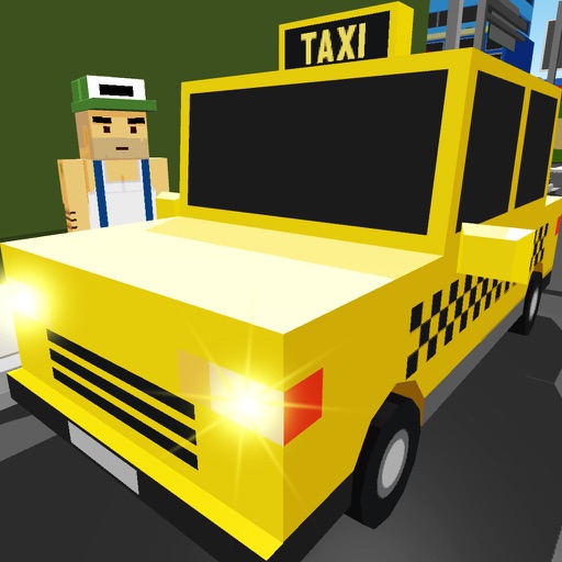 Bricks Build Crazy Taxi Loop - Blocky Racing Roads Fever iOS App