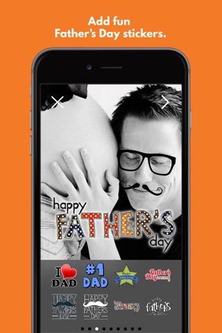 Fathers Day: Instant FREE Photo Sticker App screenshot 2