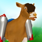 Jetpack capra salto: Furia folle di animale da fattoria nelle colline eseguire simulatore icon