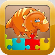Activities of Dinosaur Games for kids - Cute Dino Train Jigsaw Puzzles for Preschool and Toddlers