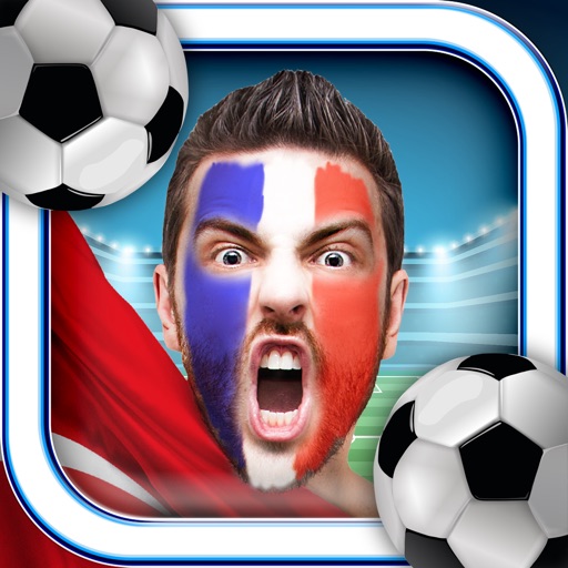 Euro Cup Flag Facepaint – Watch 2016 Football Championship with Country Colors on Your Face icon
