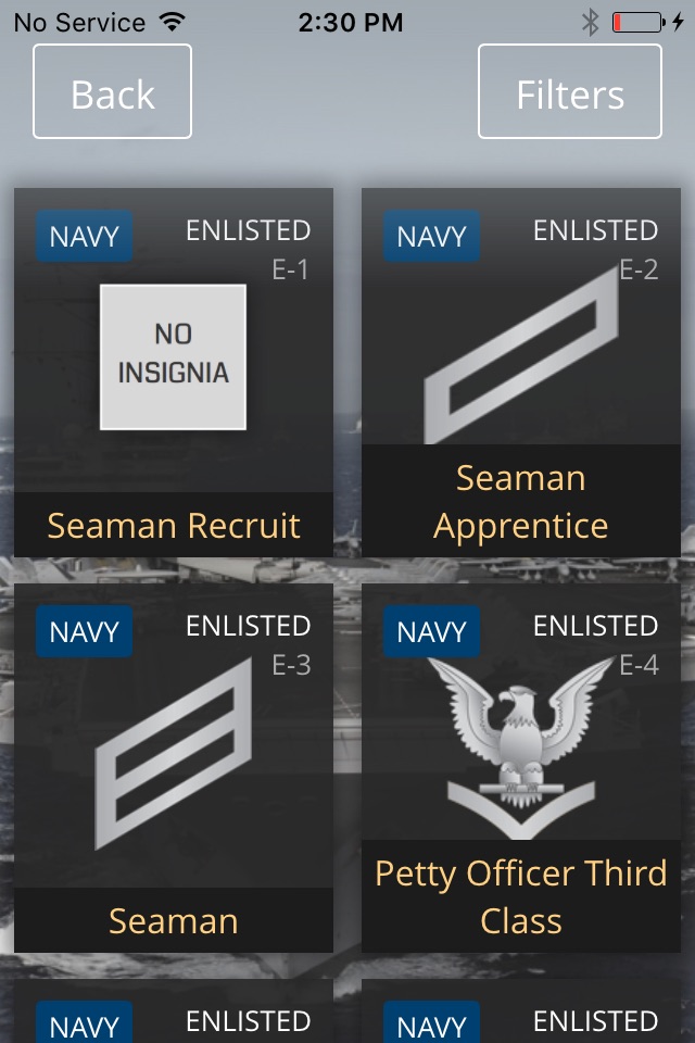 US Military Rank & Reference screenshot 4