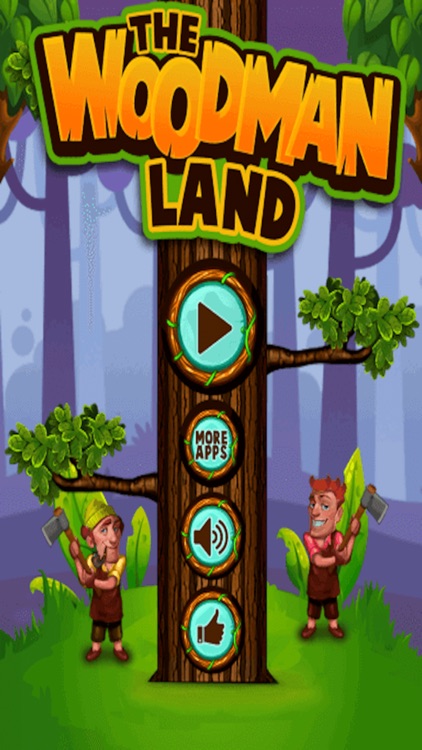 The Woodman Land - Tree cutter game for toddler