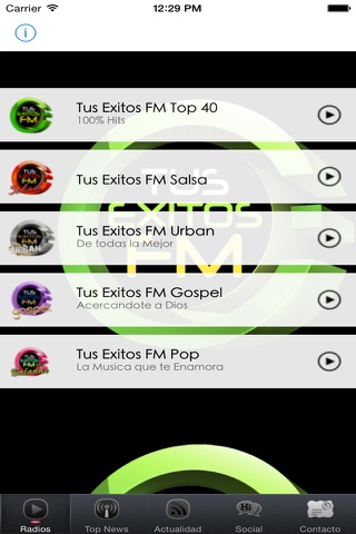 Tus Exitos Fm screenshot 3