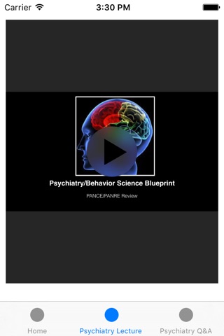 Psychiatry Blueprint PANCE PANRE Review Course (Lecture & Questions) screenshot 2