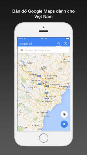 Việt bản đồ for Google Maps - Bản đồ Việ