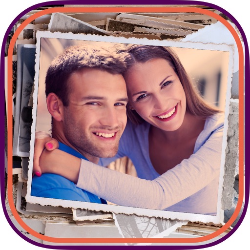 Vintage photo frames - Photo editor for framing and create profiles Icon