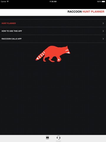Raccoon Hunting Planner - Design Your RACCOON HUNT screenshot 4