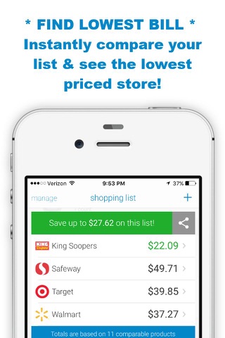 uGrocery | Grocery Price List: Always know the best price screenshot 4