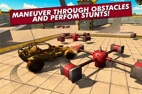 Extreme Car Stunt Racing 3D Full screenshot 3