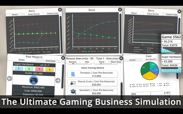 Game Studio Tycoon 3 - The Ultimate Gaming Business Simulati(圖2)-速報App