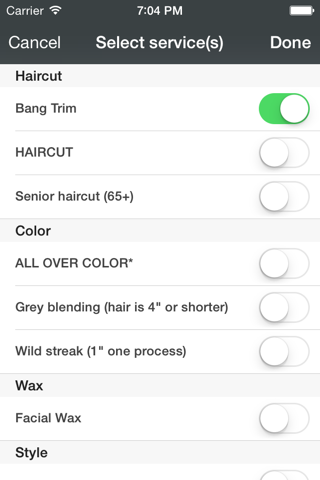 Haircuts Inc. screenshot 3