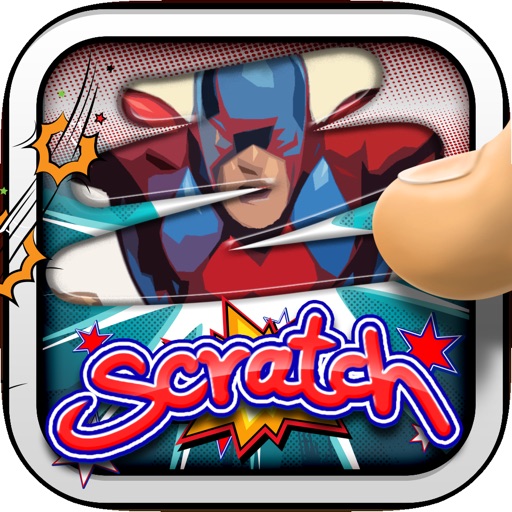 Scratch The Pics : Comic Heroes Trivia Photo Reveal Games Pro