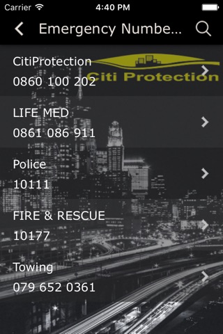 CitiProtection screenshot 2