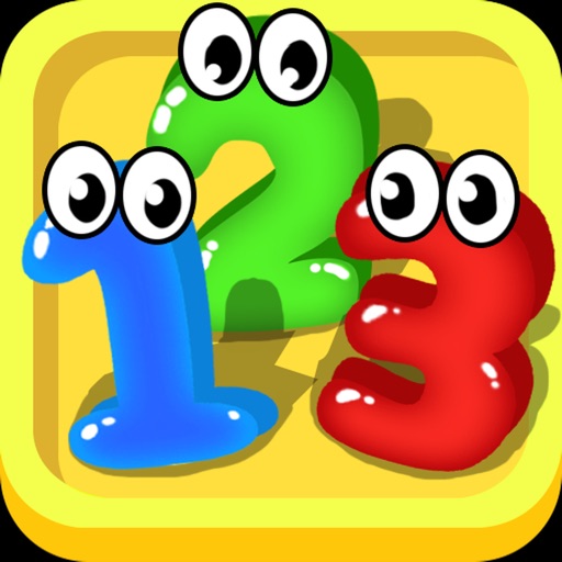 Kids Math Learn Numbers Game - Numbers Match Brain Puzzle Game