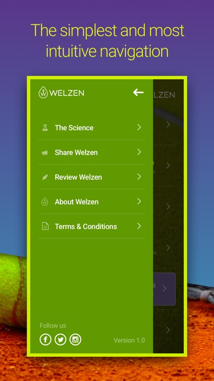 Welzen Tennis - Guided meditation app for pros screenshot-4