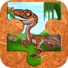 Dinosaur Jigsaw Puzzle Farm - Fun Animated Kids Jigsaw Puzzle with HD Cartoon Dinosaurs