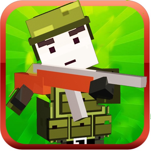 Blocky Gun 3D Robbers Pro : Call Of Tiny Blocky Cops War Fighting Sniper iOS App