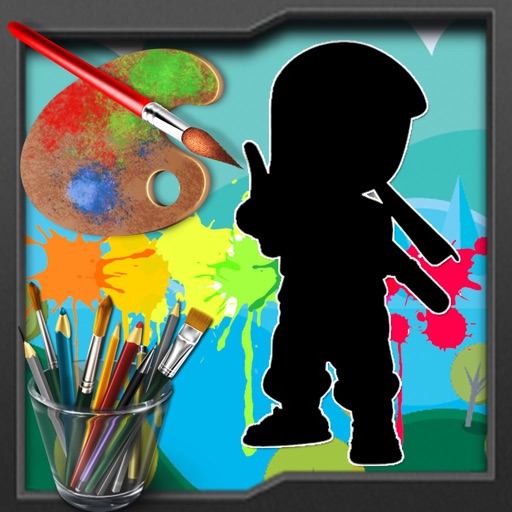 Color For Kids Games NINJA HATTORI Edition iOS App