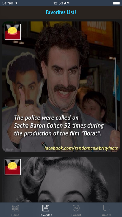 How to cancel & delete Random Celebrity Facts - Cool Trivia, News and Gossip from iphone & ipad 3
