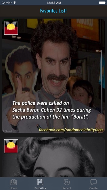 Random Celebrity Facts - Cool Trivia, News and Gossip