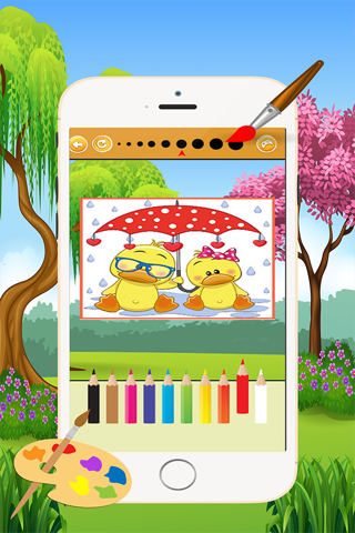 Animal Coloring Book - Drawing and Painting Colorful for kids games free screenshot 2