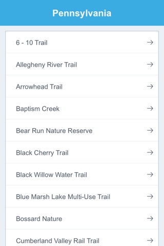 Pennsylvania National Recreation Trails screenshot 2