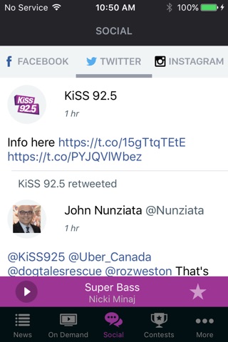 KiSS 92.5 Toronto screenshot 3