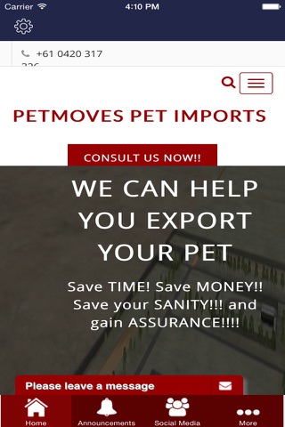 Petmoves Import Consultancy screenshot 2