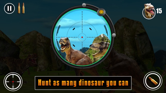 Dinosaur hunting 2016 pro : Free Jurassic Shooting game(圖4)-速報App