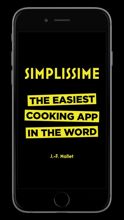 Simplissime: The easiest cooking app in the world screenshot-0