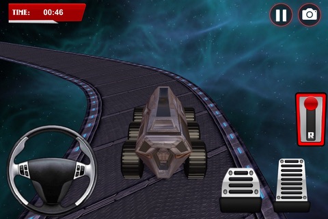Space Car Taurus Real Racing screenshot 2