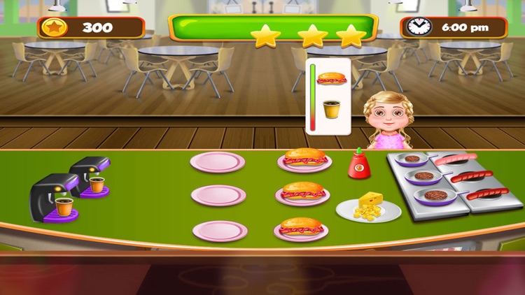 Burger Maker Shop : Rising Cooking Restaurants,Cooking Fever of kids,Mom Cooking screenshot-3