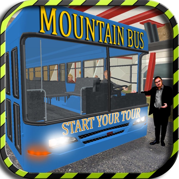 DANGEROUS MOUNTAIN & PASSENGER BUS DRIVING SIMULATOR COCKPIT VIEW - DODGE THE TRAFFIC ON A DANGEROUS HIGHWAY