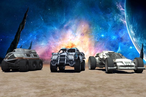 Space Car Taurus Real Racing screenshot 4