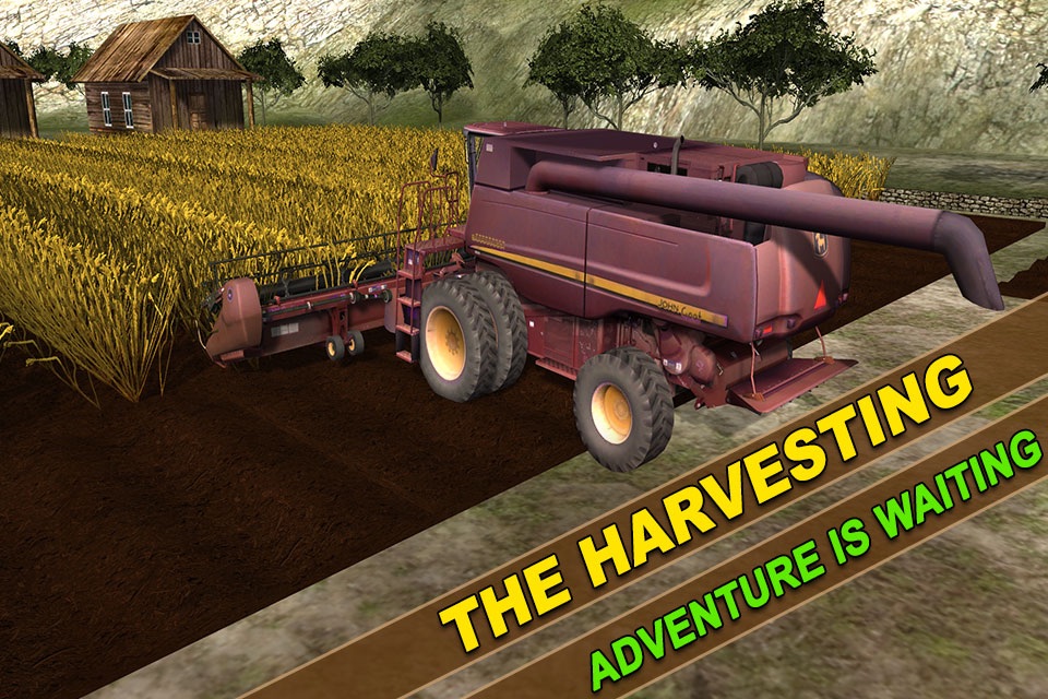 Farm Harvester Simulator – Farming tractor driving & trucker simulator game screenshot 3