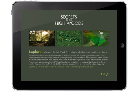 Secrets of the High Woods Augmented Reality (AR) app screenshot 2